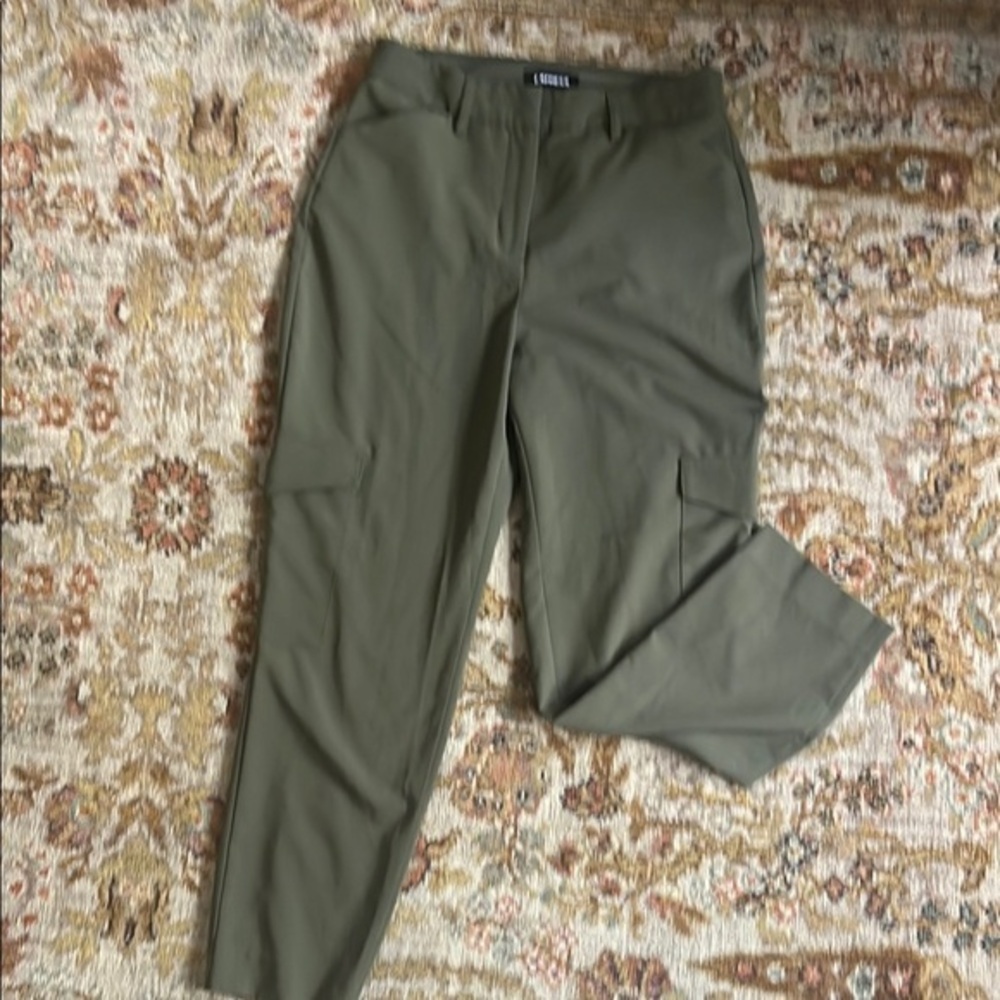 Express Olive Green Cargo Pants